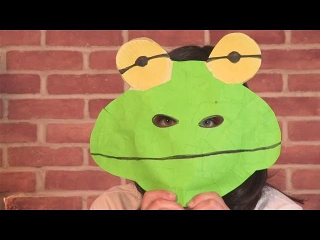 How To Make A Frog Mask