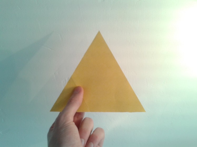 How to Make a Paper Equilateral Triangle