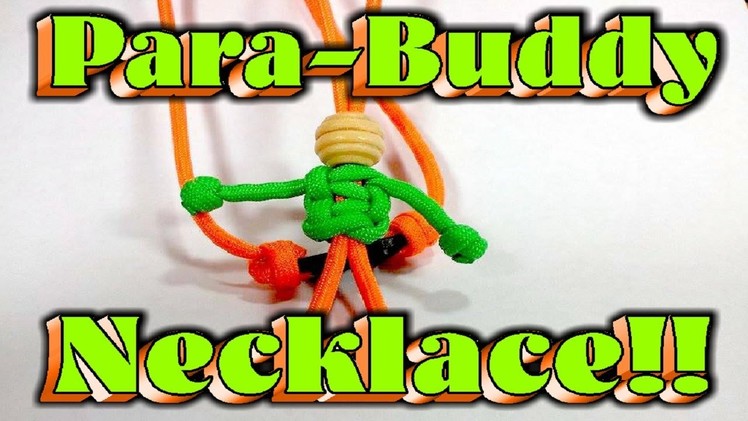 How To Make A Paracord Buddy Necklace By MrCoop