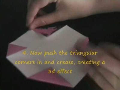 How to make a Solid origami Rhombicuboctahedron