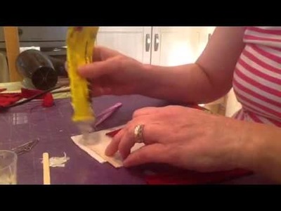 How to make dollshouse curtains