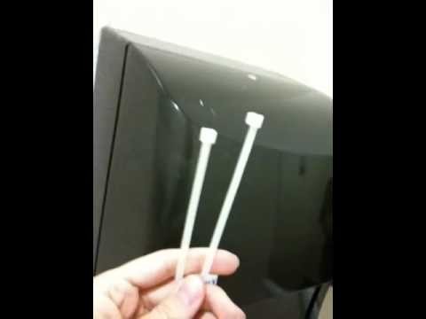 How to open paper towel dispenser with zip ties
