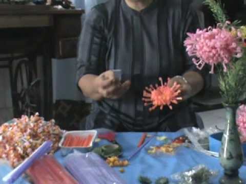 Making plastic flowers - Tools and equipments