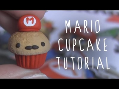 Mario Cupcake Polymer Clay Tutorial