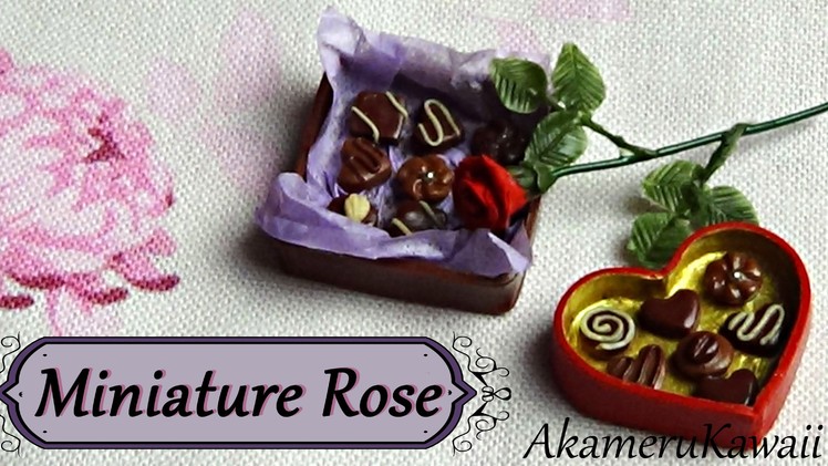Miniature Rose Tutorial - Polymer clay