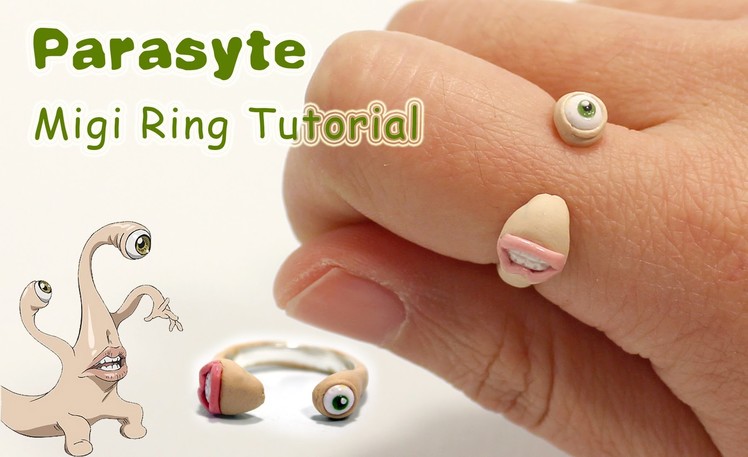 Parasyte Migi Inspired Polymer Clay Ring