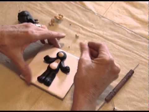 Polymer Clay Tutorial - How to make a Black Bear