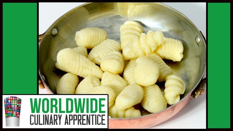 Potato Gnocchi - How to make and Shape Gnocchis - Online Cooking Classes