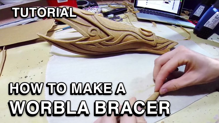 Tutorial - How to make a Worbla Bracer
