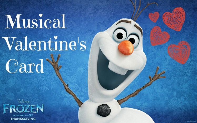 Valentine's Card Idea I Disney's Frozen ♡