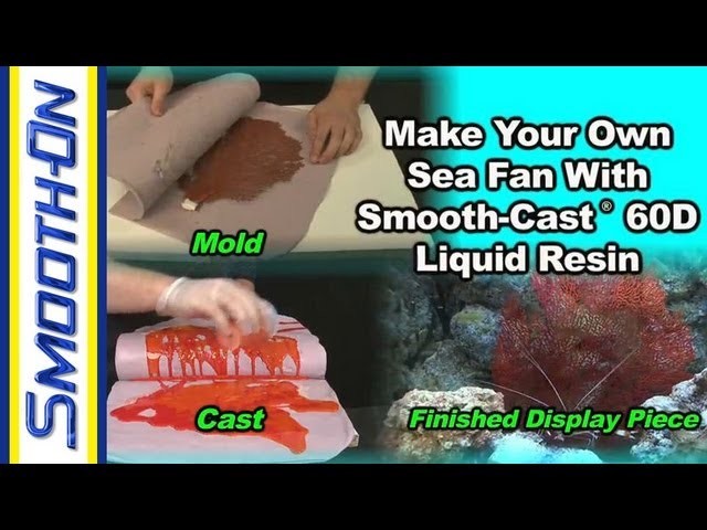 Aquarium Decoration Tutorial: How to Make Aquarium Safe Resin Sea Fan Coral