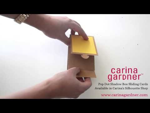 Carina Gardner Shadow Box Sliding Cards