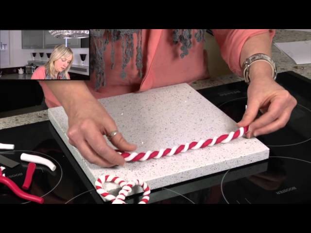 Christmas Candy Canes - Polymer Clay Tutorials