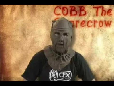 Cobb The Scarecrow Pro Silicone Mask scare crow, corn maze, hayride, farm, corn field