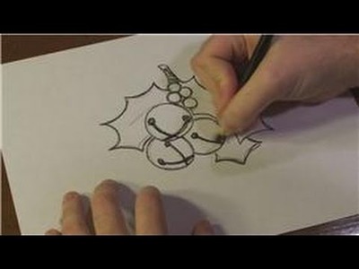 Drawing Lessons : How to Draw Christmas Bells