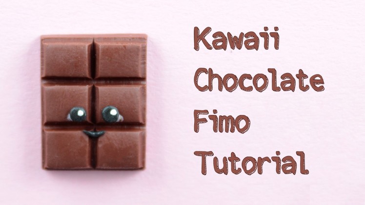 [Fimo Friday] Kawaii Chocolate Fimo Tutorial. Kawaii Chocolate polymer clay tutorial | Anielas Fimo