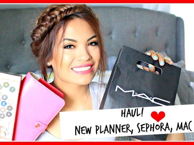 Haul!: Sephora, WebsterPages Planner, Ulta, and MAC!