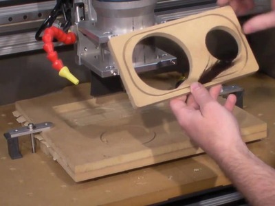 Homemade DIY CNC Mill Upgrade Part 32 - Dust Hood Test V2 - Neo7CNC.com