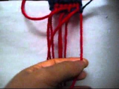 How To make A Alpha Style  Friendship Bracelet With The Letter E.