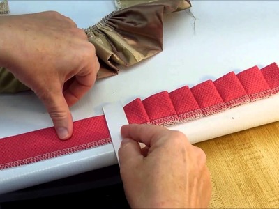 How To Make A Knife Pleat Ruffle
