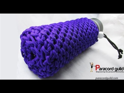 How to make a paracord bottle wrap- the chain sinnet