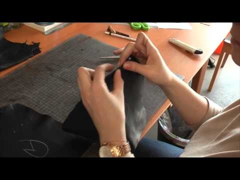 How to make leather gloves by Evelyn Toomistu