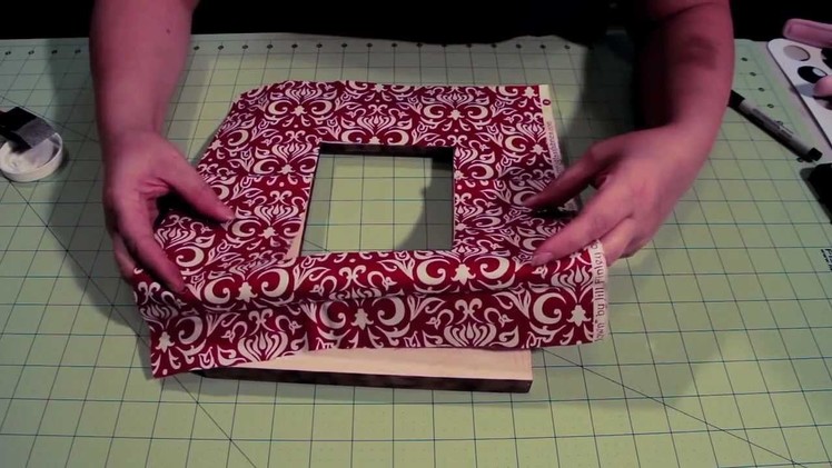 Learn How To Embellish A Picture Frame