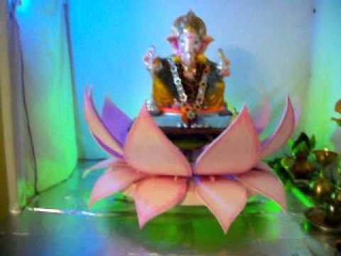 My Home Ganpati Decoration - My Home Ganpati Decoration