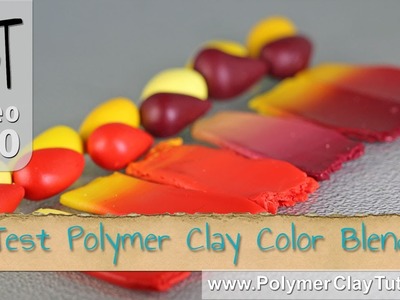 Polymer Clay Colors - Making Small Test Blends