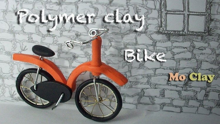 Polymer clay tutorial. Bike ride with Sandrartes (collaboration project)