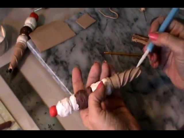 Polymer Clay Tutorial - Ice Cream Cone Pen :)