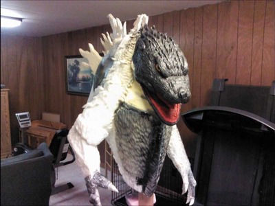 Project 2012 Godzilla costume part 3.wmv