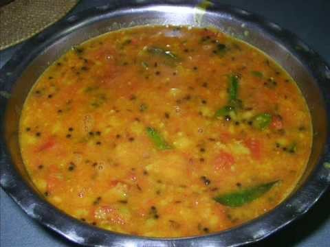 Tomato Pappu - Tomato Dal (Lentils) - Indian Andhra Telugu Recipes