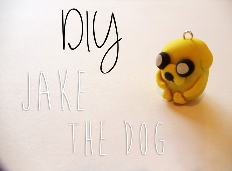 Adventure Time Jake Charm Tutorial [Polymer Clay ^_^]