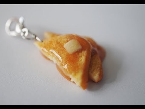 Charm Size French Toast Tutorial, Polymer Clay Miniature Food Tutorial