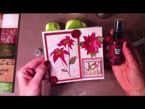 Cindy's Creative Inspirations McGill Paper Blossoms Poinsettia