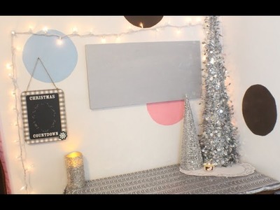 Decorating My Filming Space for CHRISTMAS! | Makeup By Kimm
