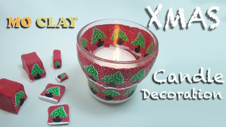 Diy Holiday Decor - Christmas Candle holder - Portacandela per Natale - Portavela navideño