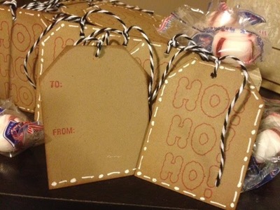 Easy Mass Produce Gift Tags