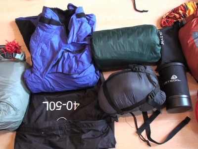 How to pack a rucksack