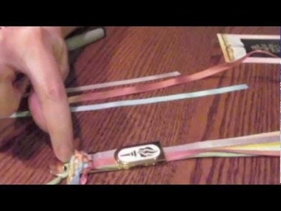 How to thread the LDS Young Women ribbon Bookmark