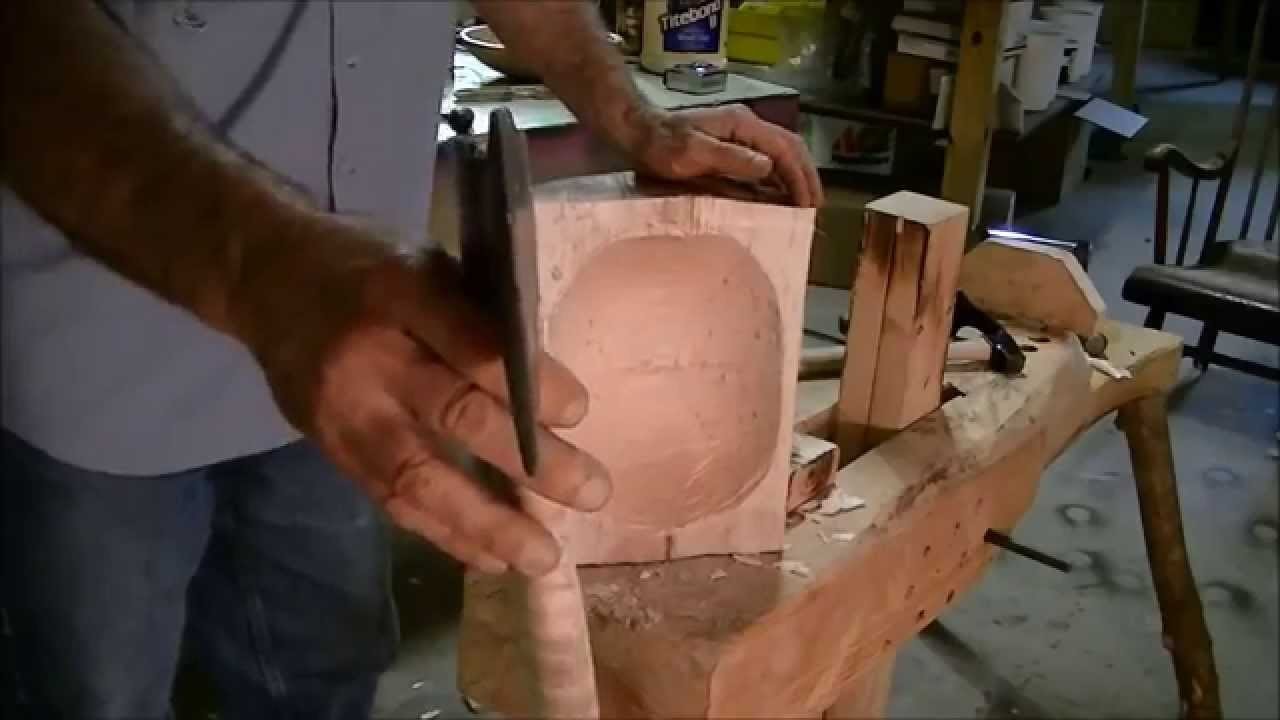 Learn how to make a hand carved wooden bowl.Firewood to bowl.