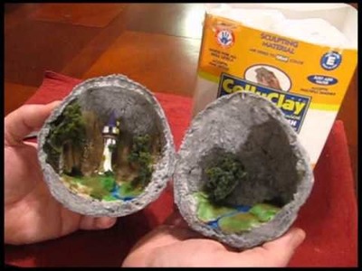 Make a Secret Geode Diorama