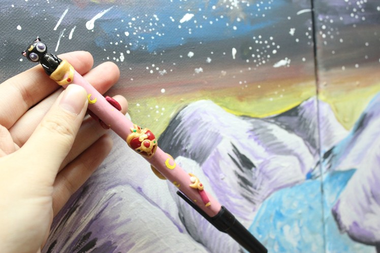 Polymer Clay Sailor Moon Pen Tutorial