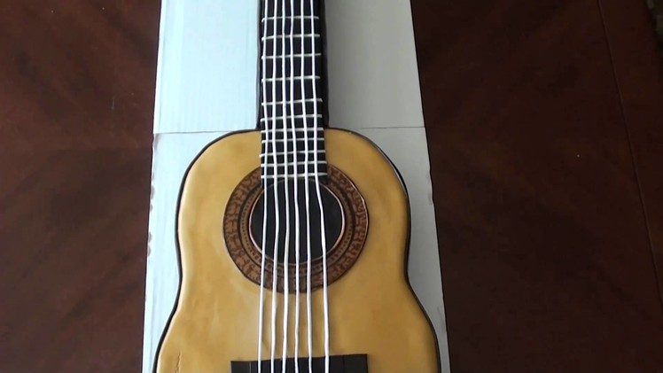 THE CAKE DON - THE ACOUSTIC GUITAR CAKE.