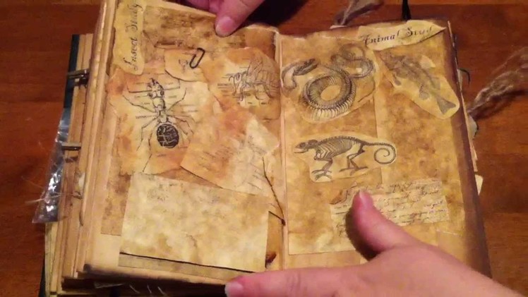 A witch's spell book!