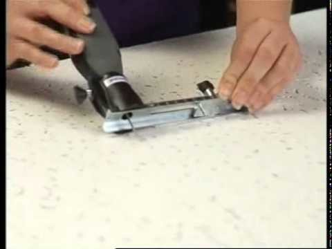 DREMEL Cutting A Circle in Ceiling Tile - Origo DIY Tools