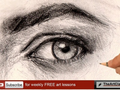 How to draw realistic eye