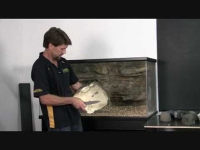 How to Install Shelf Background for Aquariums and Reptile Enclosures