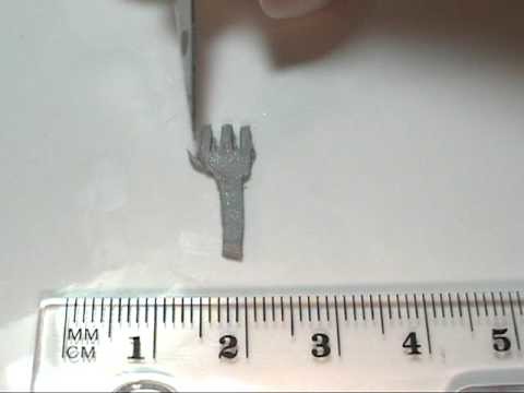 How to make a Miniature Fork.